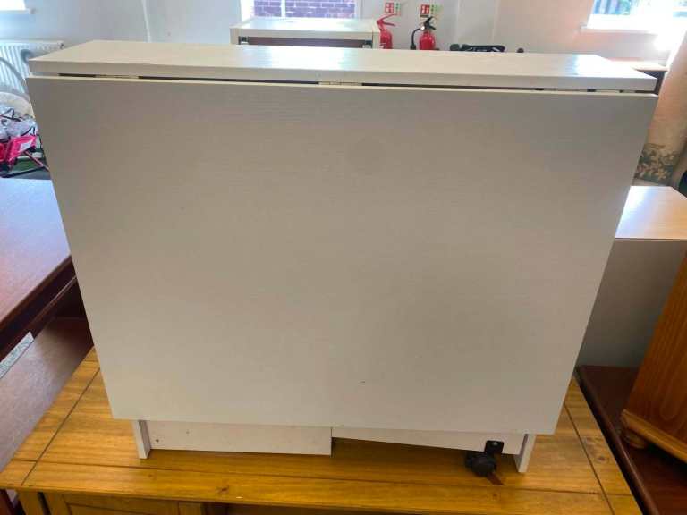 Dining table.  Folding, white.  Variety of items available, please check our other adverts.