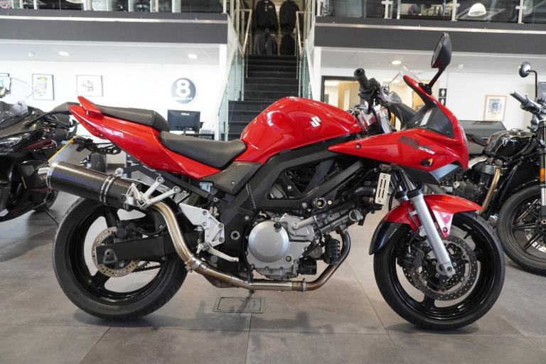 Suzuki SV650S, 2006, Red with just 10172miles Only £2995. 