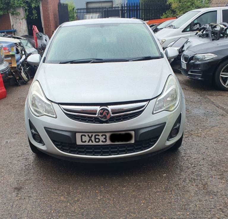 Vauxhall Corsa D Facelift Front Bumper Silver 2013
