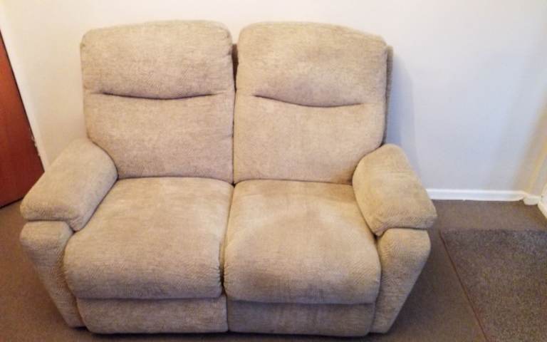 2 seater reclining sofa free