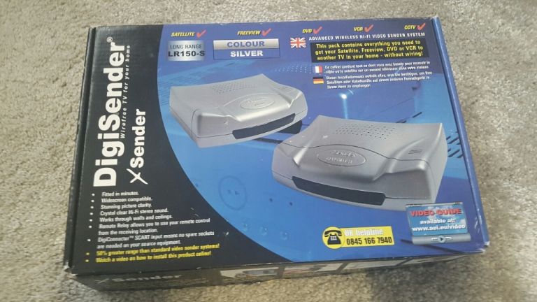 TV Digisenders (sends audio/video/remote control signals to another TV in the home)