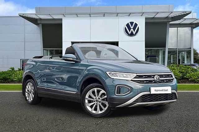 2022 Volkswagen T-Roc 1.5 TSI Style 2dr + WIND DEFLECTOR Convertible Petrol Manual