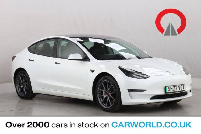 2022 Tesla Model 3 (Dual Motor) Long Range Saloon 4dr Electric Auto 4WDE (346 ps) Saloon ELECTRIC...