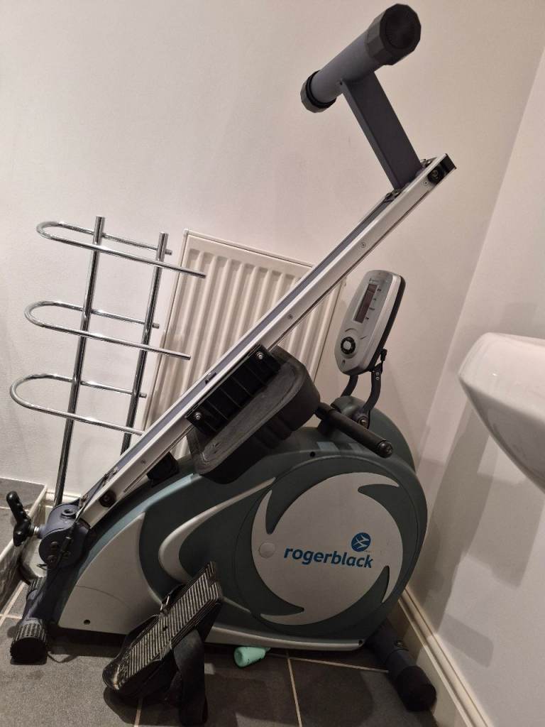 Roger Black Grey Rowing Machine – Great Condition