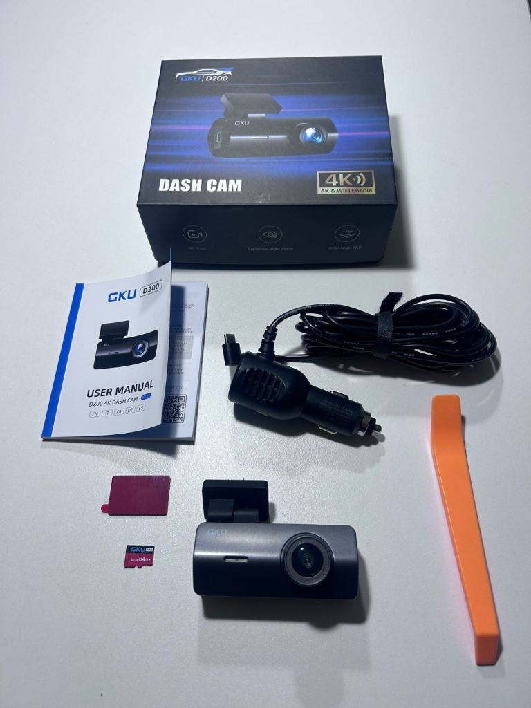 Dash cam 4K UHD
