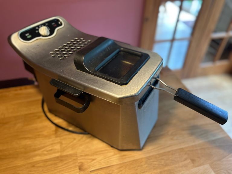 Silver Deep Fat Fryer - Good Condition