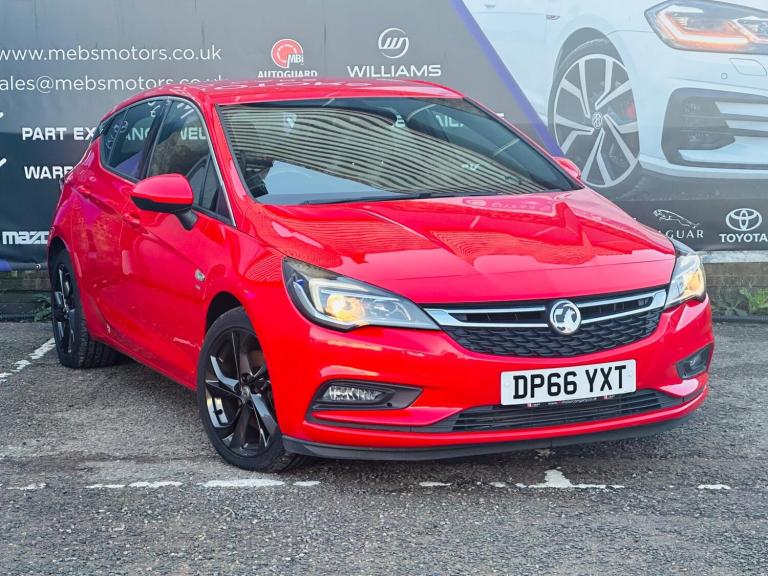 2016 Vauxhall Astra 1.6 CDTi 16V 136 SRi 5dr HATCHBACK DIESEL Manual