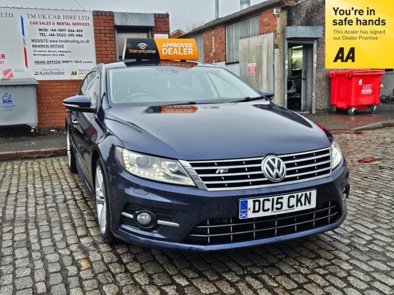 2015 Volkswagen CC 2.0 Diesel Auto TDI Blue Motion Tech R-Line Saloon 4dr 5 Seats Euro 5 Saloon D...