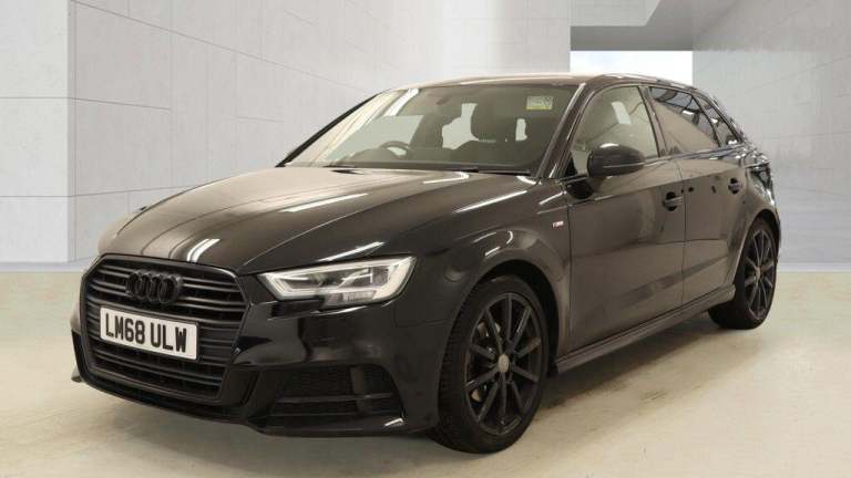 2018 Audi A3 30 TFSI 116 Black Edition 5dr S Tronic HATCHBACK PETROL Automatic