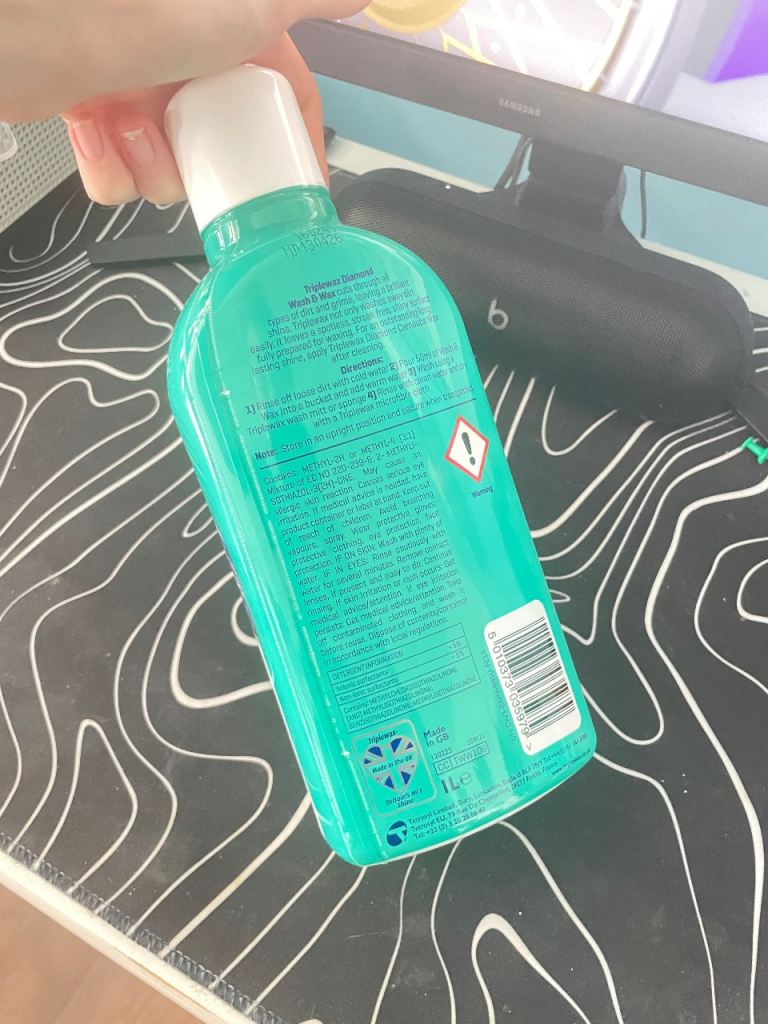 Triplewax Diamond Wash & Wax Car Shampoo - New, Unused