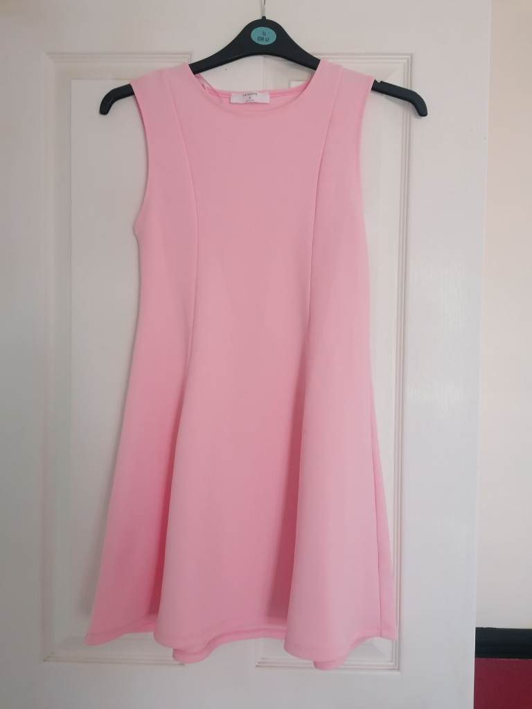 Pretty Pink Sleeveless Dress – Good Condition