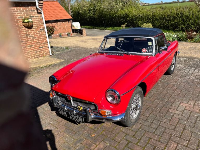 MGB Roadster Red 1974 