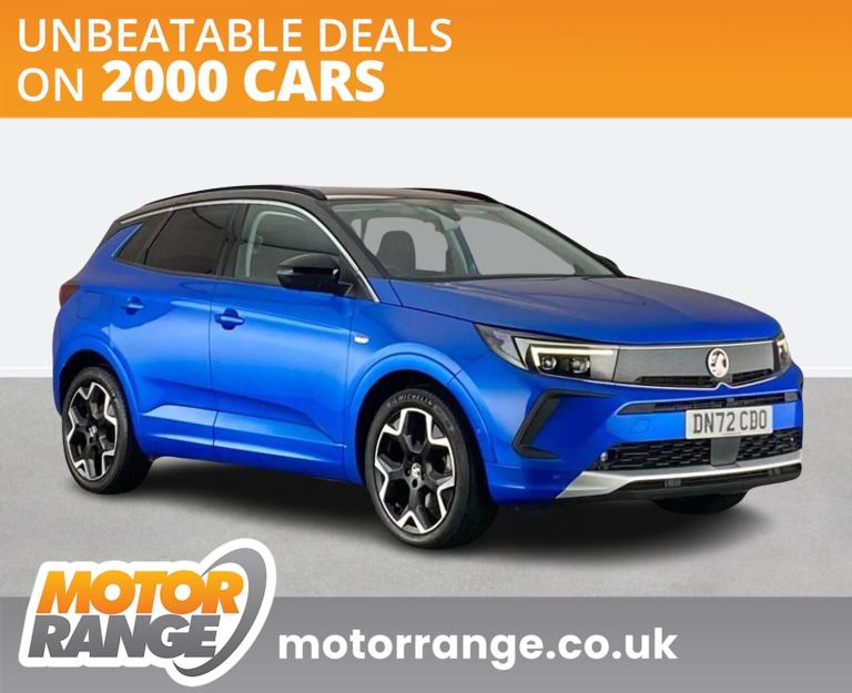 2022 Vauxhall Grandland 1.6 Hybrid Elite 5dr Auto Crossover/SUV PETROL/ELECTRIC Automatic