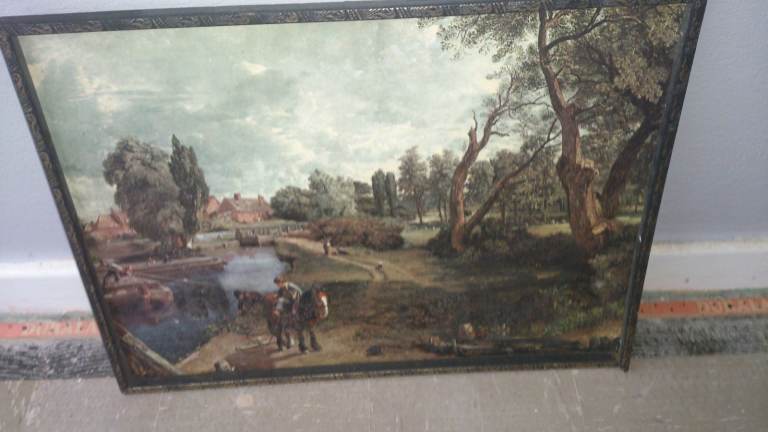 John constable print picture frame