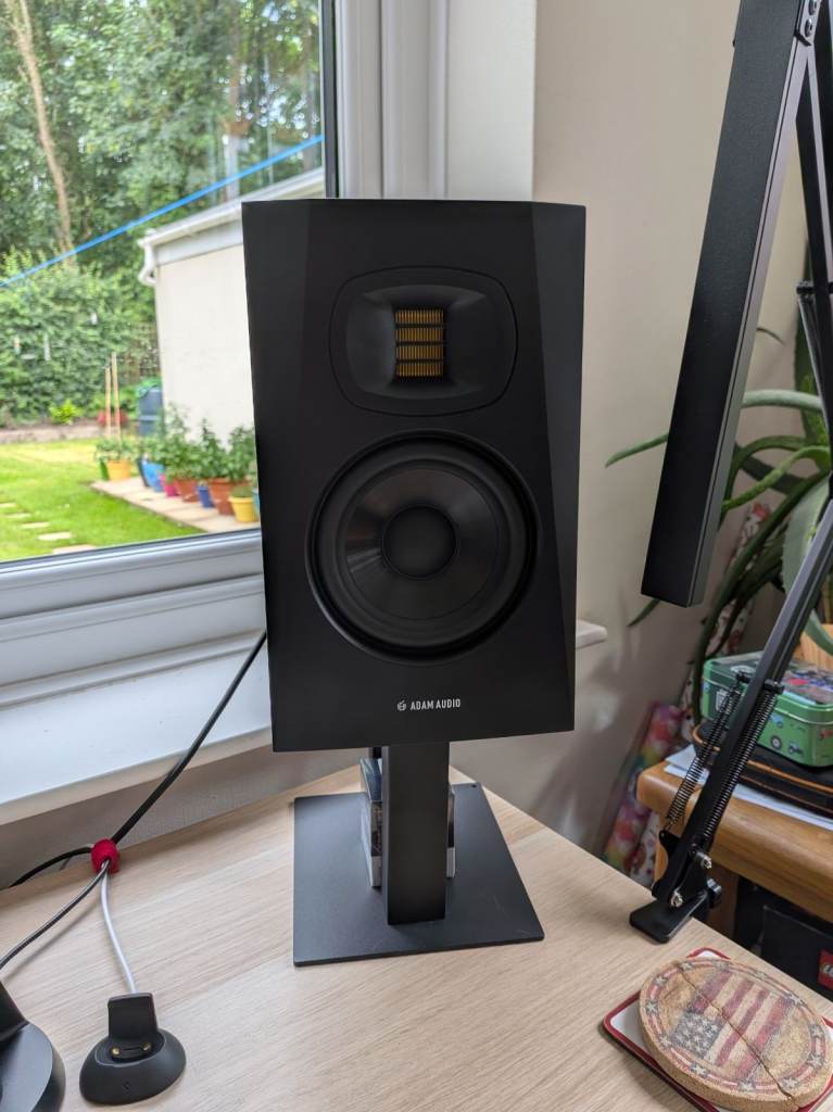 ADAM Audio T5V Studio Monitor PAIR - Black, fully boxed with original packaging