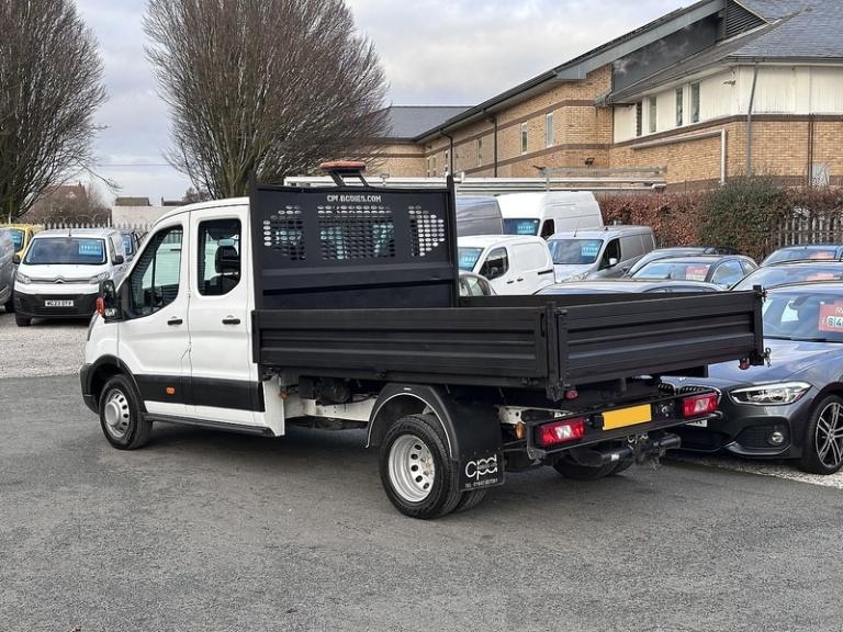 2022 Ford Transit 350 EcoBlue Leader CrewCab Tipper L3 Euro 6 130ps 2022 Tipper Diesel Manual