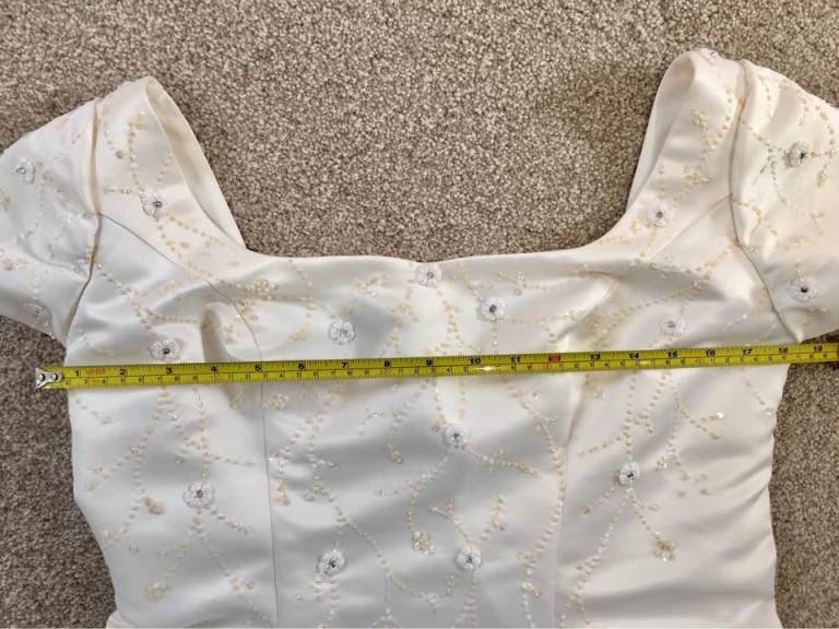 Amanda Wyatt Bridal Wear - Serena Style Wedding Dress Ivory Size 18