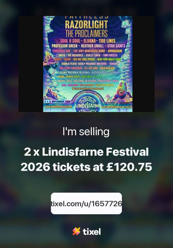 lindisfarne festival 