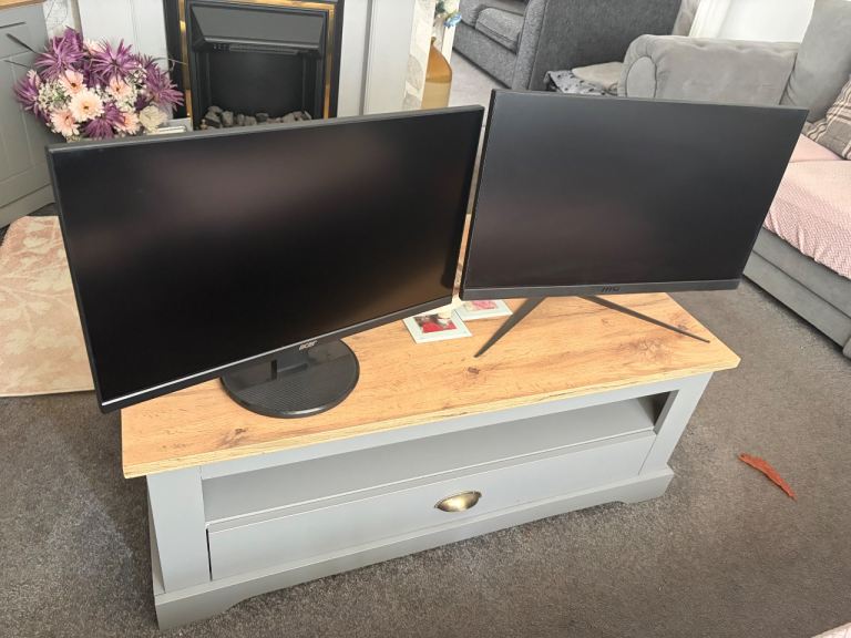 MSI and Acer Gaming monitor bundle (can also be sold separately)