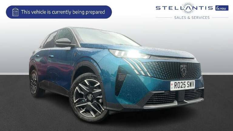 2025 Peugeot 3008 1.2 Hybrid 136 GT 5dr e-DSC6 HATCHBACK PETROL Automatic