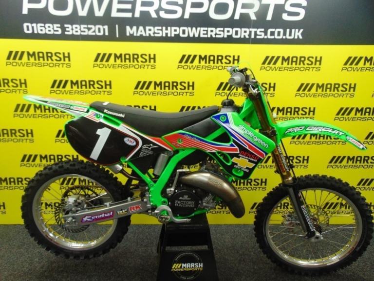 Kawasaki KX 125 1999 Model,  Mike Brown Replica,  BEST ABOUT!!!!