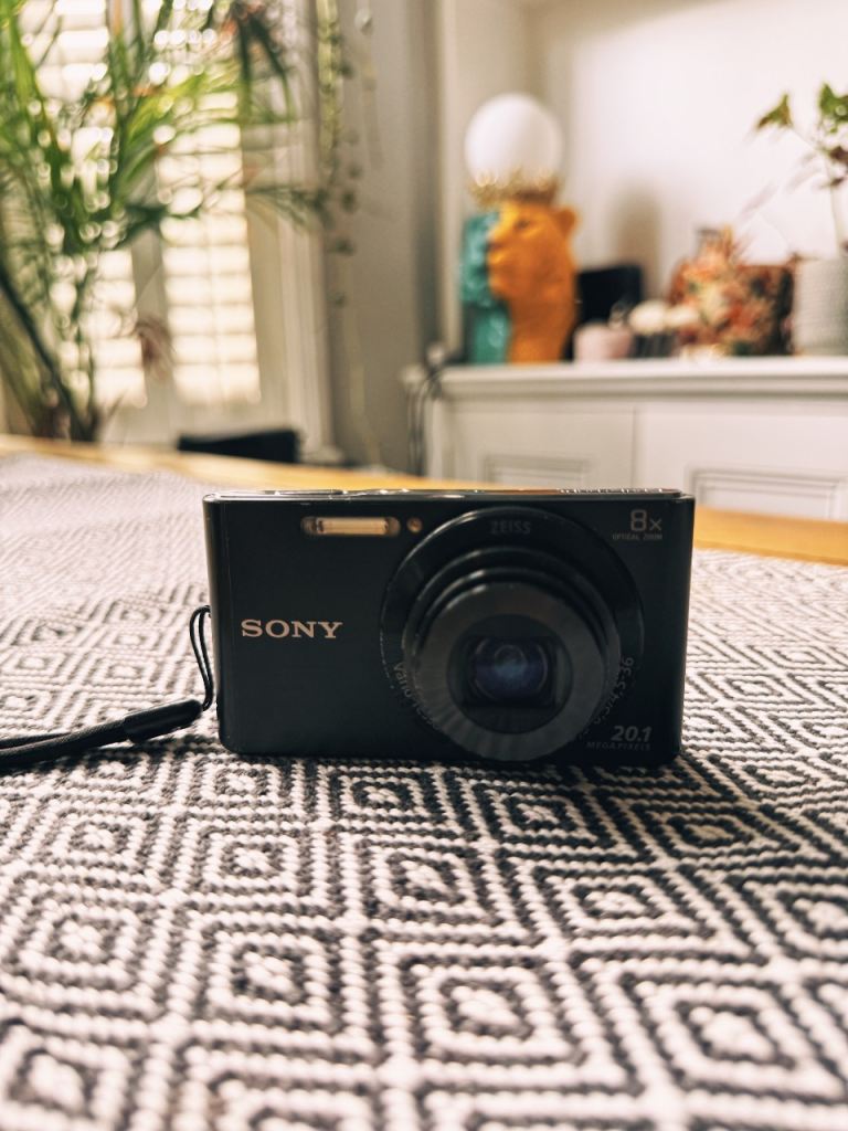 Sony Cyber-shot DSC-W830 with battery and charger. 