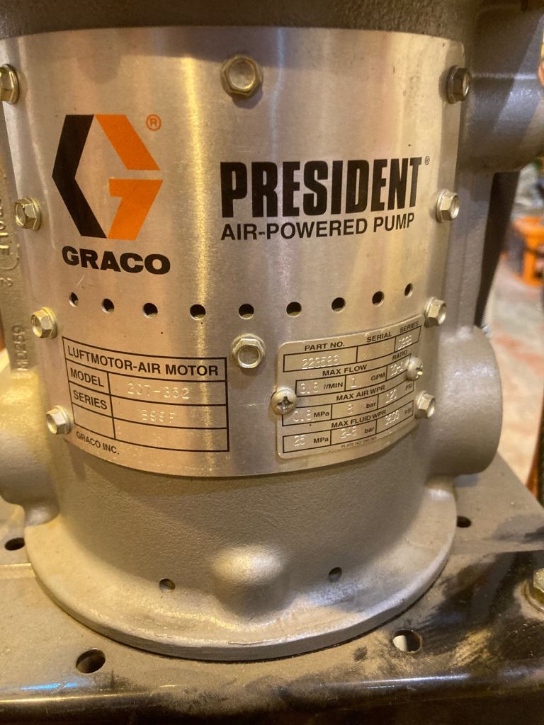 Paint spraying units Graco