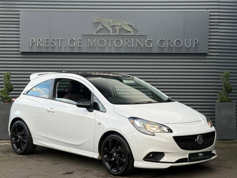 2019 Vauxhall Corsa 1.4i ecoTEC SRi VX Line Nav Black Euro 6 3dr Hatchback Petrol Manual