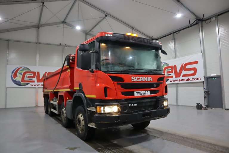 2018 (18 PLATE) Scania P410 8x4 Euro 6 Tippers