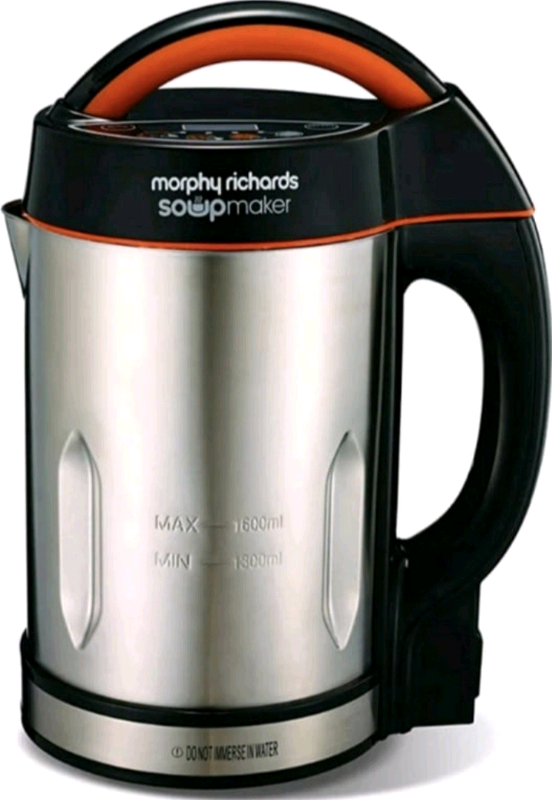 Morphy Richards 48822 Soupmaker, Stainless Steel, 1000 W, 1.6 liters