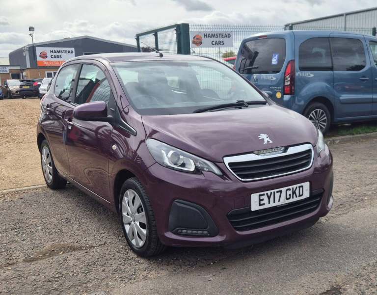 2017 Peugeot 108 1.0 Active 5dr HATCHBACK PETROL Manual