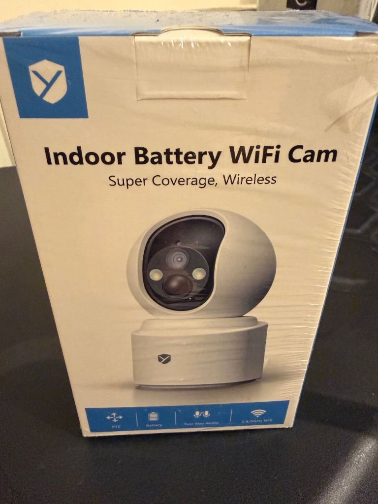 Mrowly Battery Operated Indoor Camera