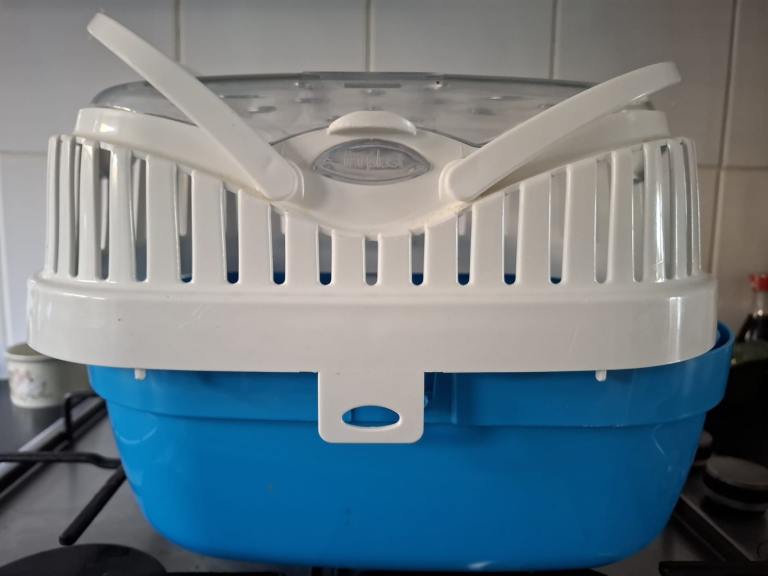 Large hamster cage with accessories