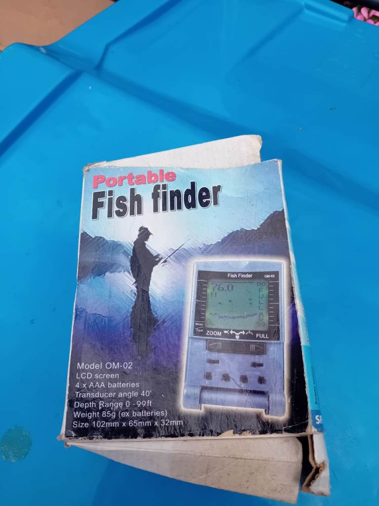 Portable Fish Finder Model OM-02 – New in Box