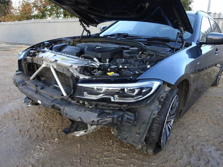 2021 21 REG BMW 3 SERIES 330E M SPORT HYBRID AUTO ESTATE DAMAGED SALVAGE