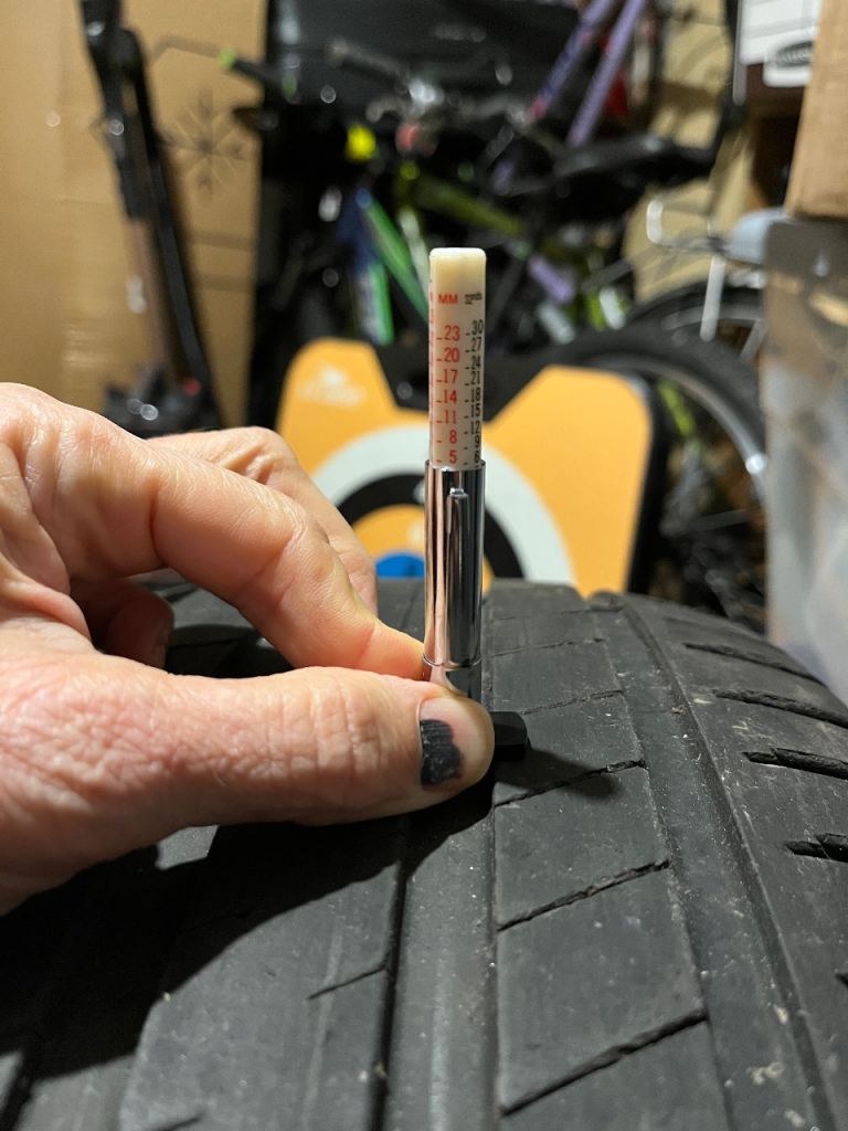 A pair of 235 55 19 Michelin Latitude 3 tyres