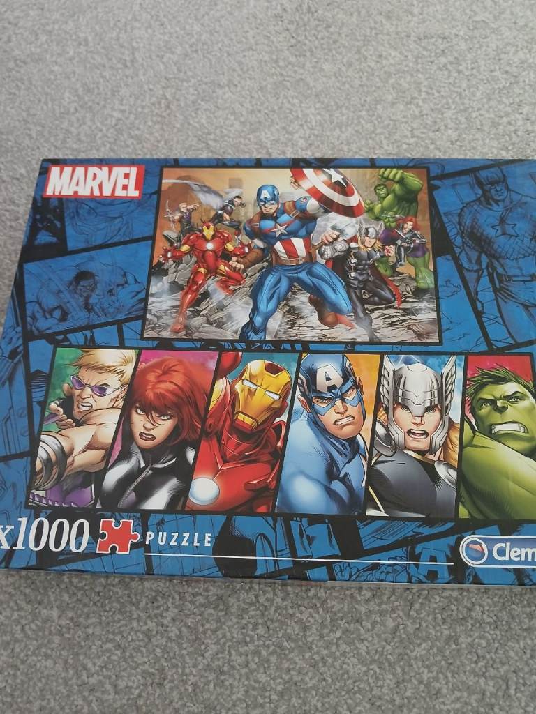 MARVEL 2x 1000 piece puzzle BRAND NEW