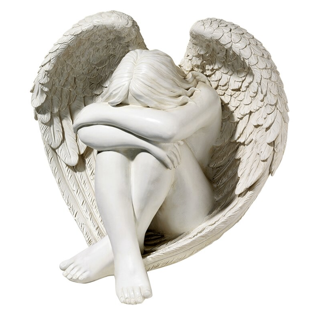Large Weeping Angel Ornament, Statue BNIB 