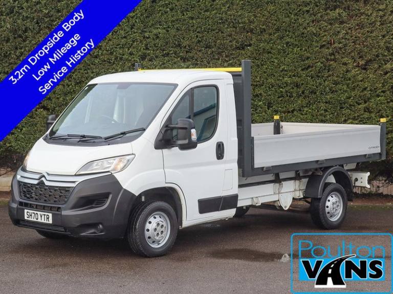 2020 Citroen Relay 35 Plus 2.2HDI, 165BHP 10'6 / 3.2M L2 MWB Dropside Pickup, Air Con, Servic Dro...