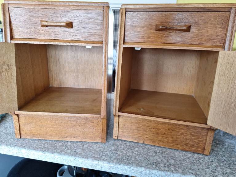 G PLAN BEDSIDE CABINETS