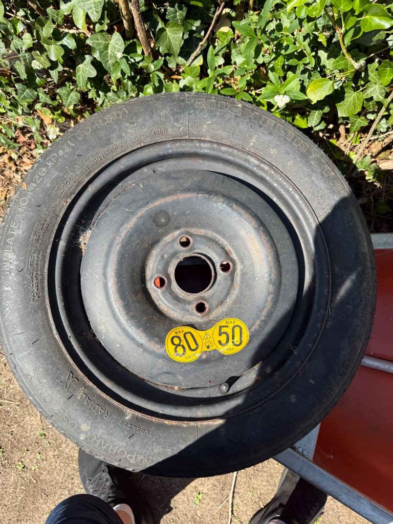 Spare Temporary Tyre