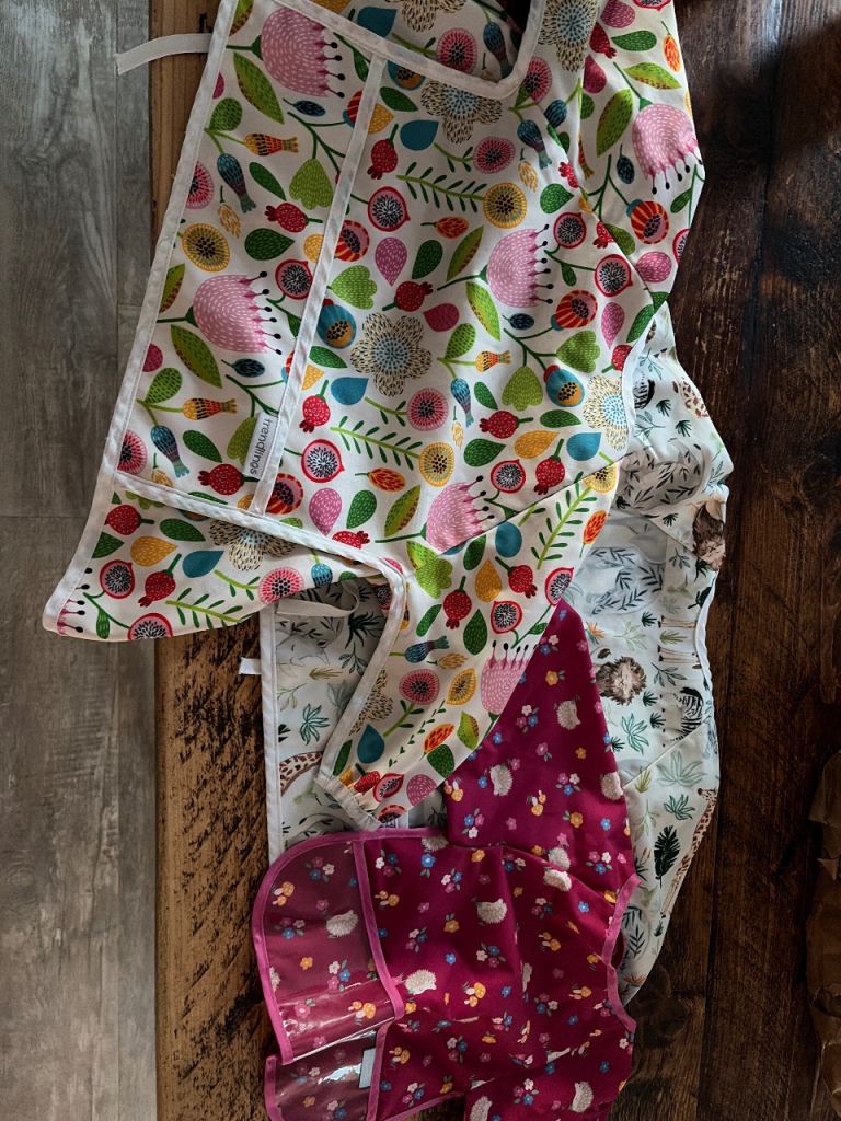 Baby Bibs and Burp Cloths - Multicoloured, Good Condition