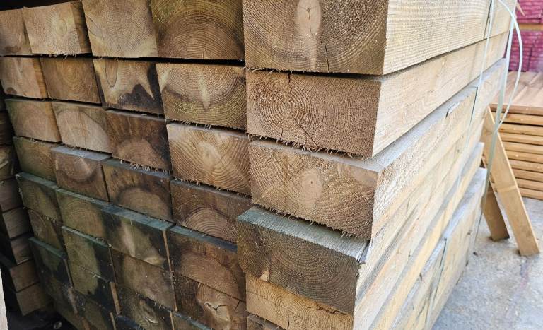 💢 Small Railway Sleepers 195 x 95 x 1200