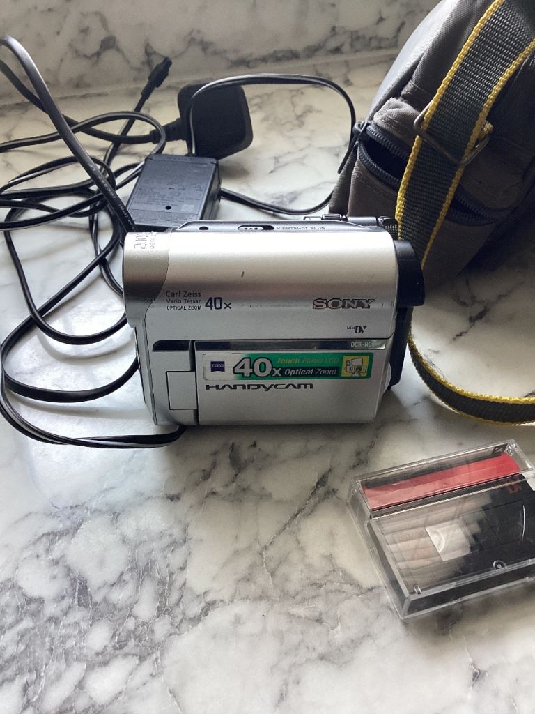 Sony Handycam vintage camcorder working great condition 