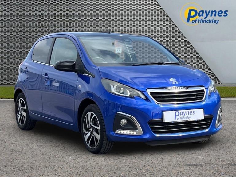 2019 Peugeot 108 1.0 Allure - 5 Speed Manual in Blue - Very low mileage