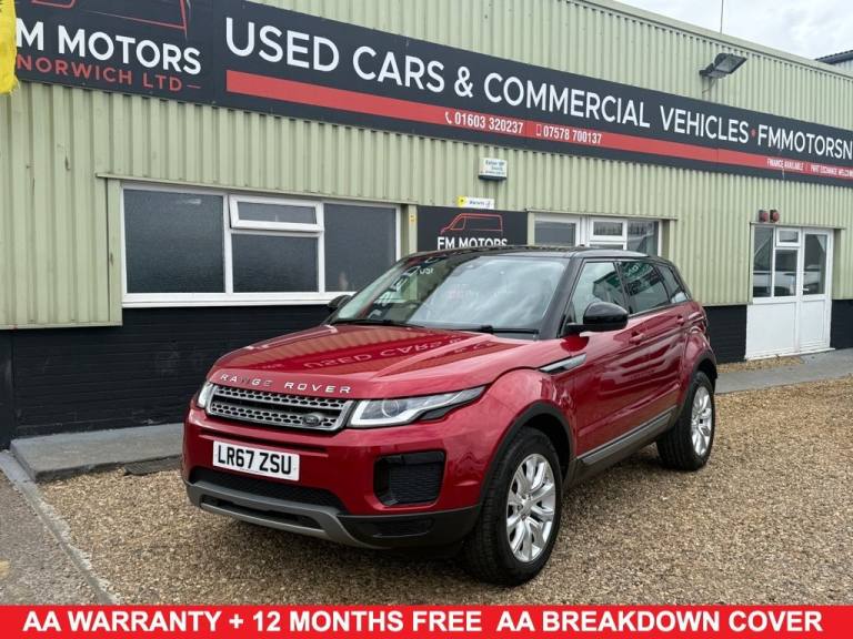 2017 Land Rover Range Rover Evoque 2.0 TD4 SE SUV 5dr Diesel Auto 4WD Euro 6 (s/s) (180 ps) ESTAT...