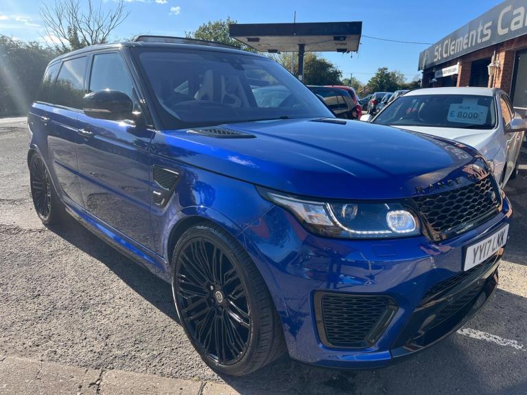2017 Land Rover Range Rover Sport 5.0 V8 SVR Auto 4WD Euro 6 (s/s) 5dr ESTATE Petrol Automatic
