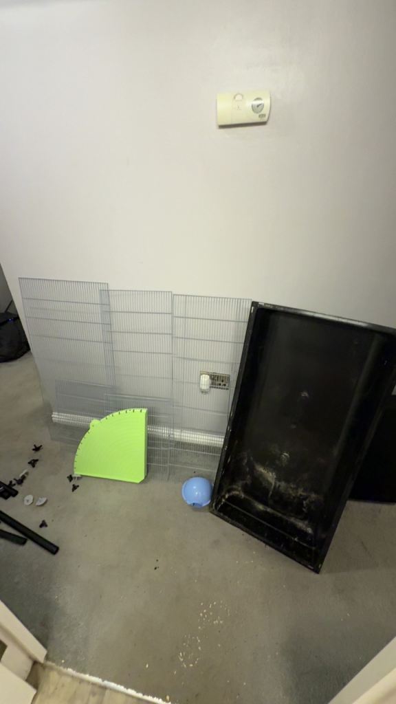 Hamster Cage & All Necessary Accessories.