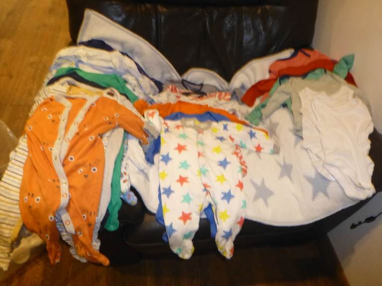 image for Baby clothes bundle Huge bundle age 0-3 Neutral and baby boy 