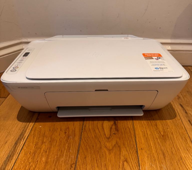 HP DeskJet 2720e Printer – Good Condition, White